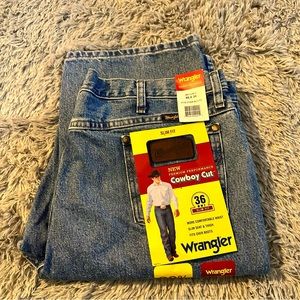 New Wrangler Premium Performance Cowboy Cut Jeans, 40 x 34